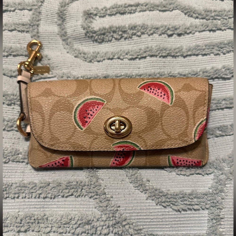 COACH Watermelon Sunglasses Case 🍉